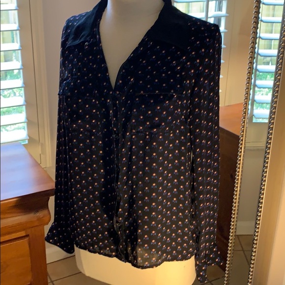 I love Ronson Long Sleeve Blouse Size S - Picture 1 of 4